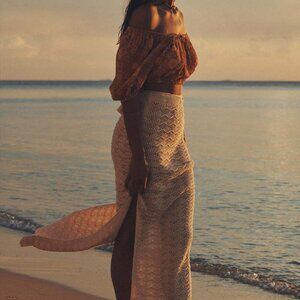 Spell & the Gypsy Collective Road to Paradise Knit Skirt, M, NWT